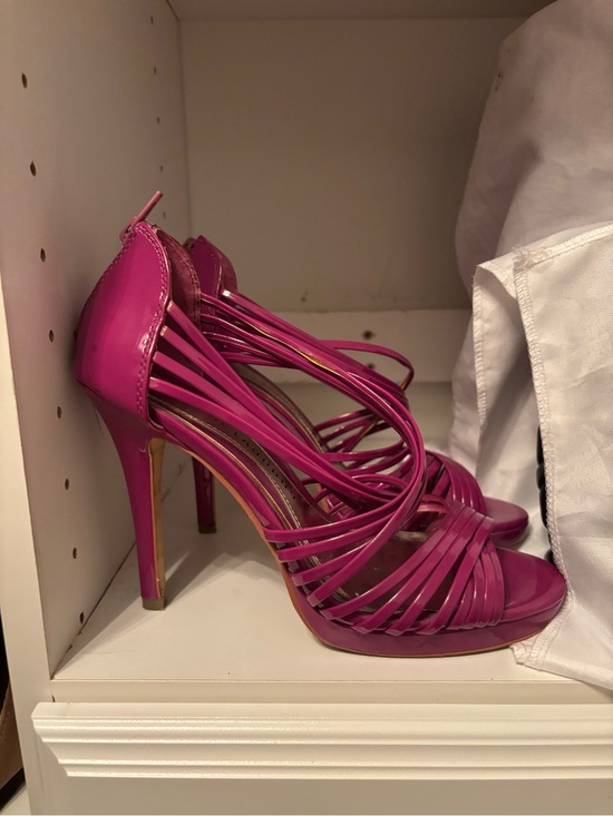 Chinese Laundry Shoes - Chinese Laundry Fuchsia Strappy Stiletto Heels